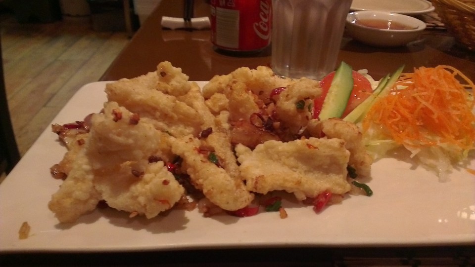 Deep Fried Squid