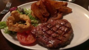 Rib eye steak