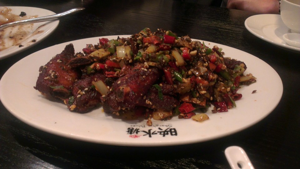 Sour & chilli pork ribs