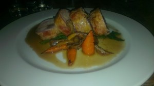 Rabbit stuffed with black pudding - Larder on Goosegate