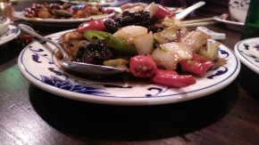 Sliced Pork with Chinese Mushrooms