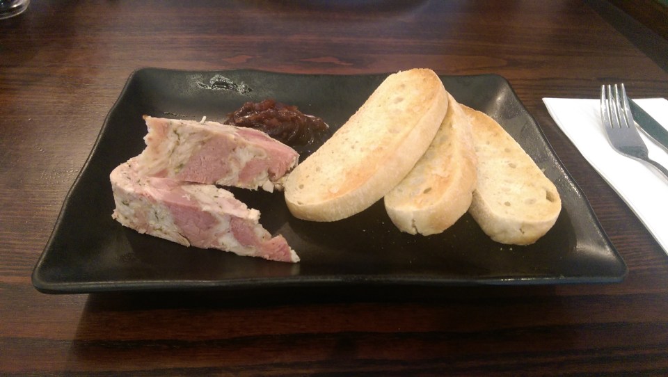 Ham and Chicken Terrine