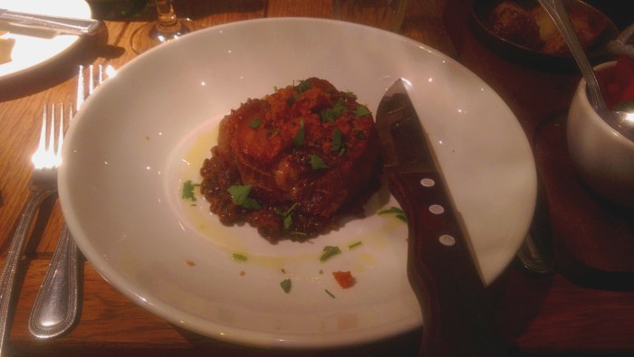 Honey-Glazed Pork - Bistrot Pierre - Nottingham