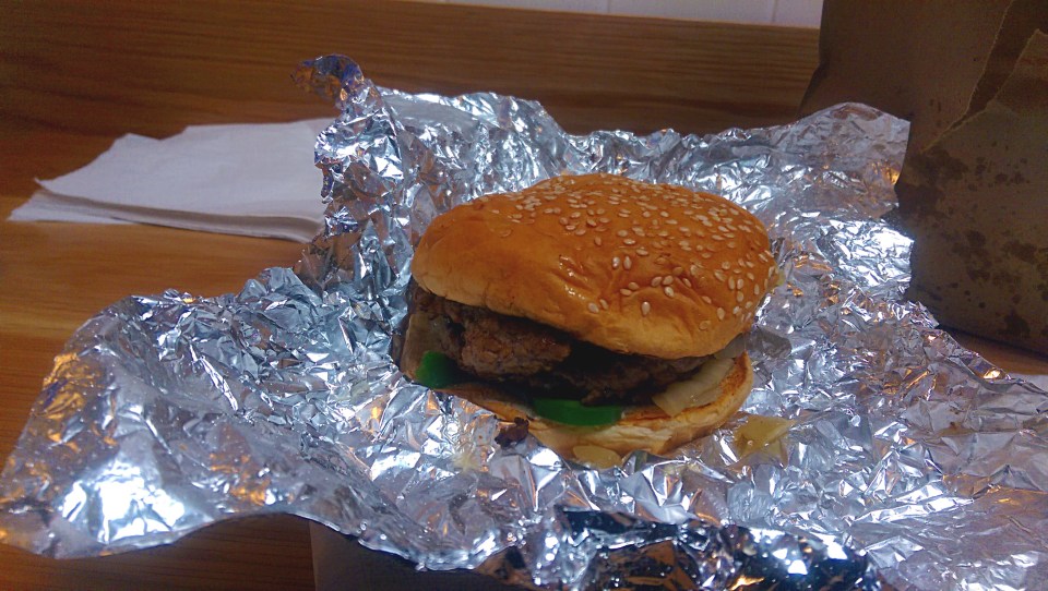 Hamburger - Five Guys - Nottingham