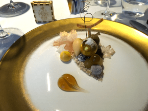 Grapes & Cheese Dessert - The Fat Duck - Bray