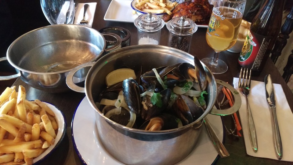 Moules Marinière - Belgo - Nottingham