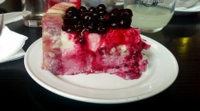 Blackcrrant & Vanilla Mousse - Edin's - Nottingham