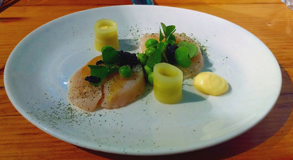 Scallop, Elderflower, Caviar - Alex Bond - Nottingham