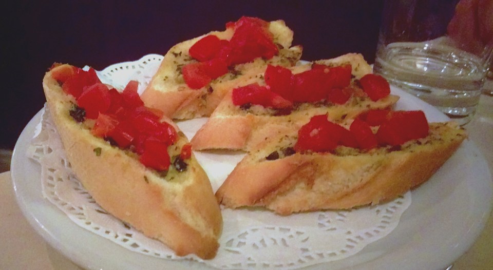 Bruschetta - La Capanna - Nottingham