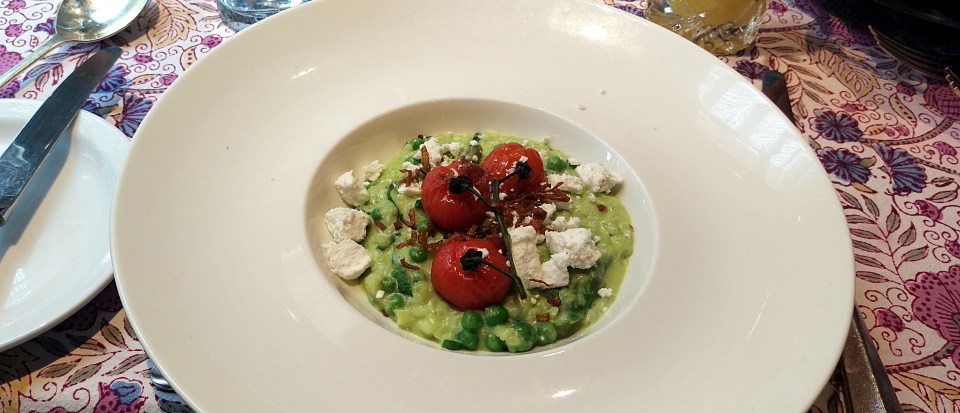 Risotto - Langar Hall - Nottinghamshire