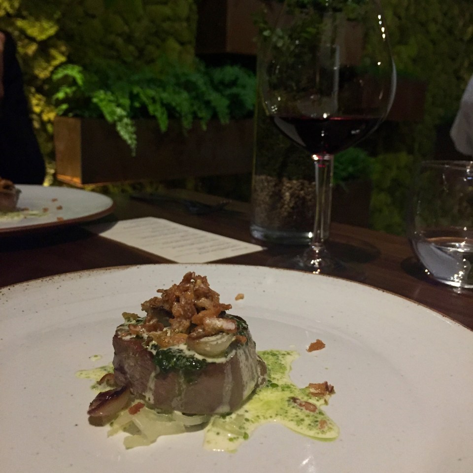 BBQ Veal, Smoked Cream - Alchemilla - Nottingham