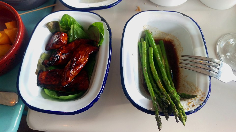Marinated chicken and asparagus - Barrio - Nottingham (Sherwood)