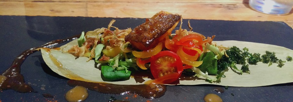 Sea Bass - Edward's Canteen Kitchen - Nottingham (Beeston)