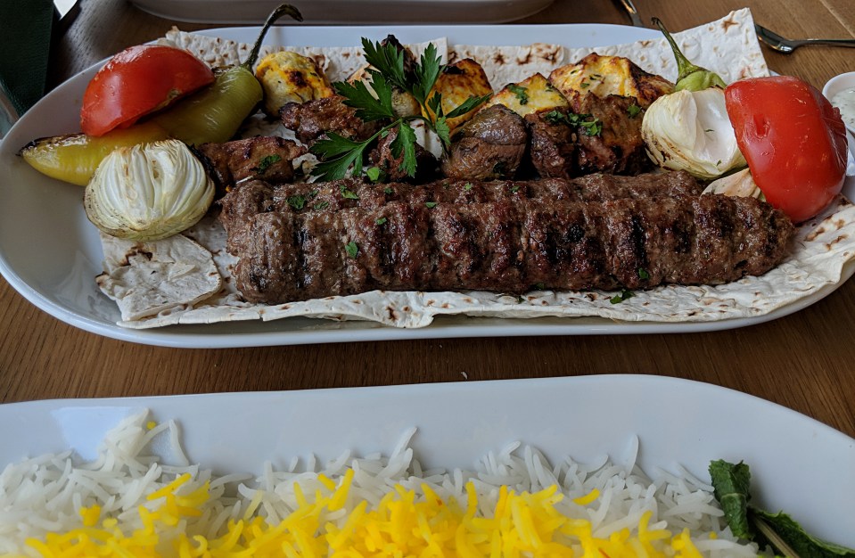 Mixed BBQ Grill for 2 - Pistachio - Nottingham