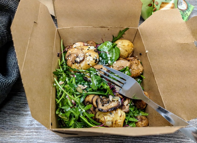 Potato & "Chicken" salad - No 12 Houndsgate